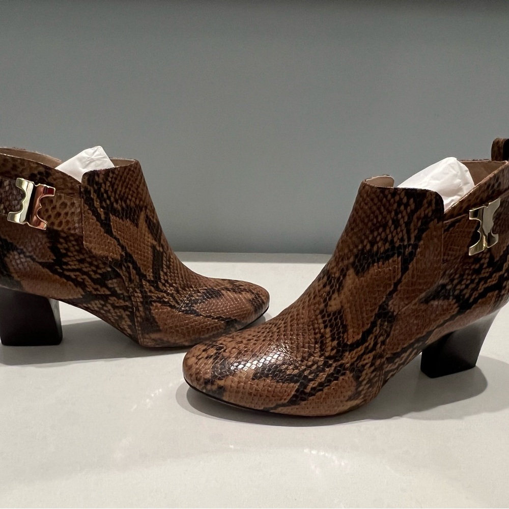 Tory Burch Snake skin bootie